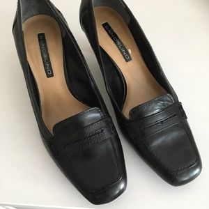 Bandolino Black Leather Pumps -size 7 1/2 M